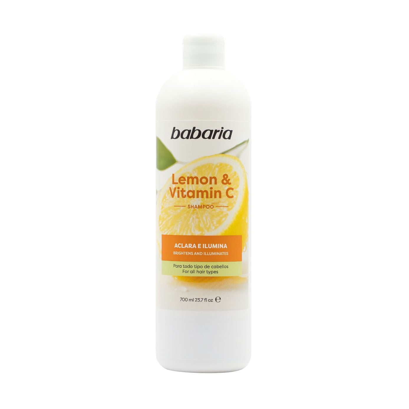 Шампунь для волосся Babaria Lemon &amp; Vitamin C Shampoo з екстрактом лимона та вітаміном С, 700 мл